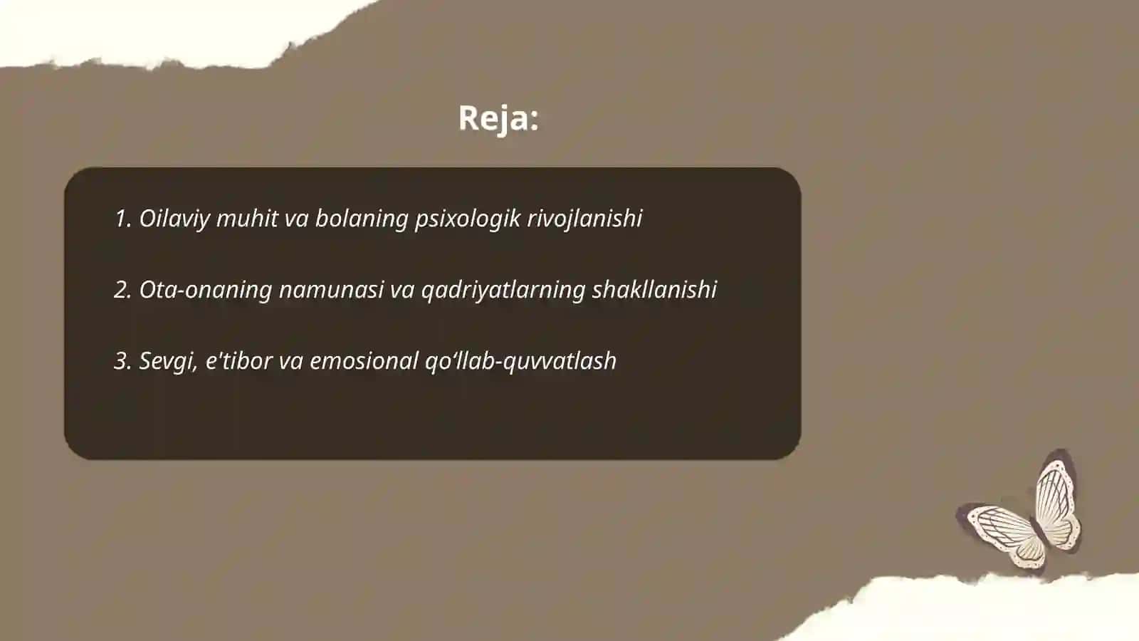 Bolalarni tarbiyalashda oilaning oʻrni 2