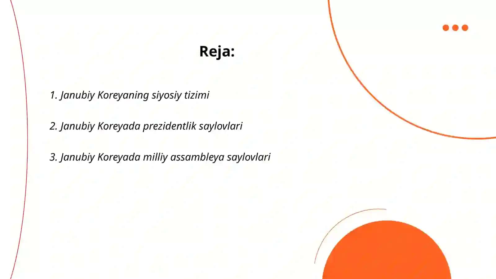 Janubiy Koreyaning siyosiy tizimi 2