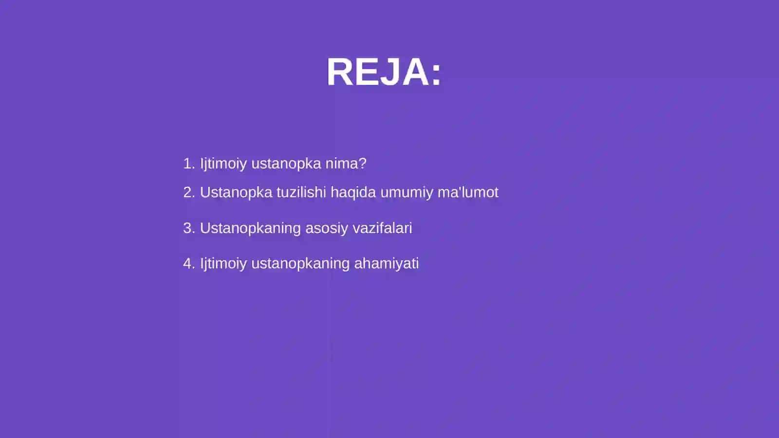 Ijtimoiy ustanopka uning tuzulishi va vazifalari 2
