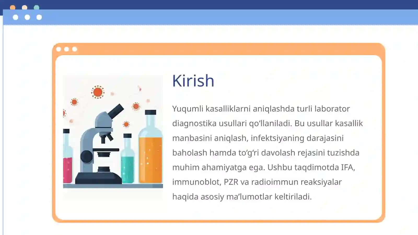 Tashhis usullari va qo‘llanilishi 2