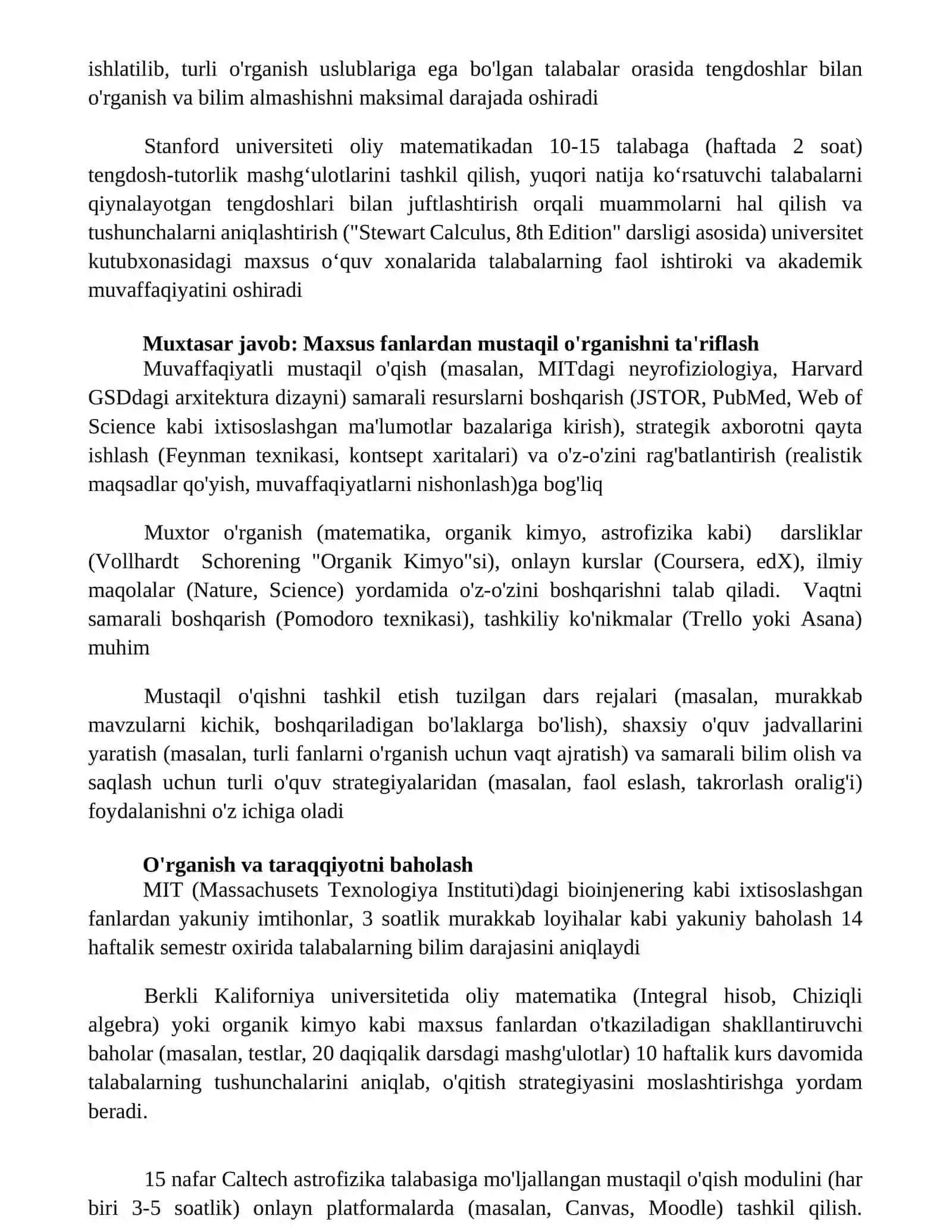 Muammolarni hal qilish va nosozliklarni bartaraf etish 2