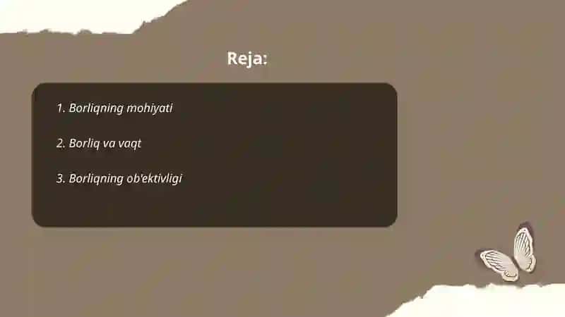 Borliq falsafasi 2
