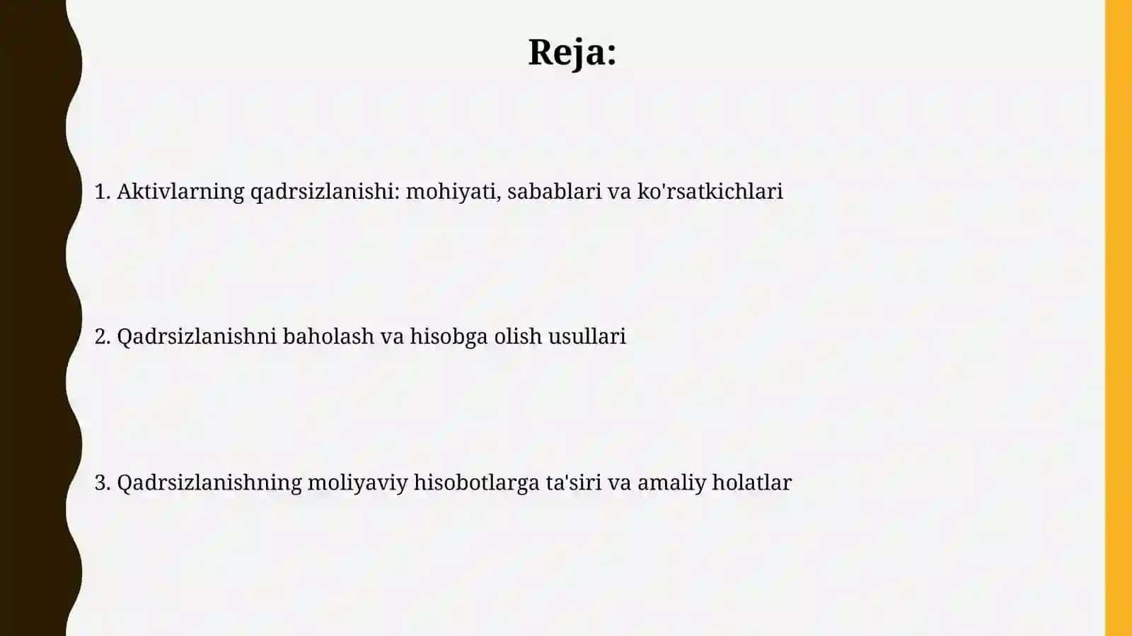 AKTIVLARNI QADRSIZLANISHI MOHIYATI VA UNING ANIQLANISHI 2