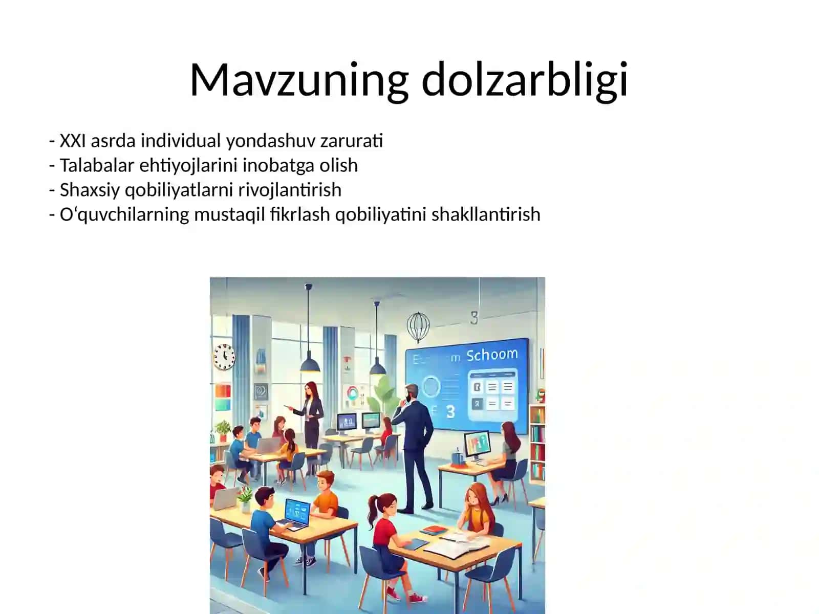 Ta'limning shaxsga yo‘naltirilgan texnologiyasi 2