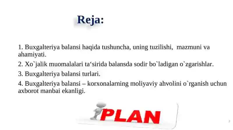 BUXGALTERIYA BALANSI 2