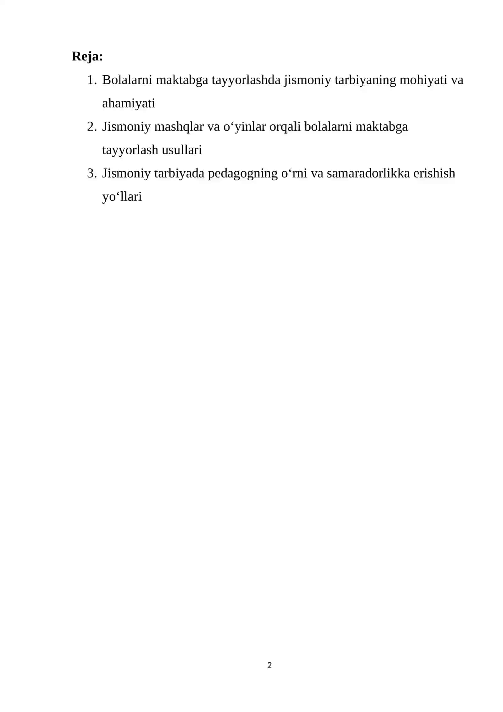Bolalarni maktabga tayyorlashda jismoniy tarbiyaning o‘rni 2