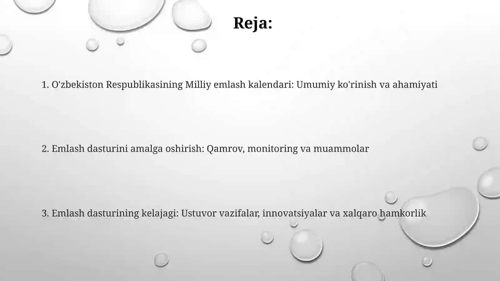 O'zbekiston Respublikasining Milliy emlash kalendari 2