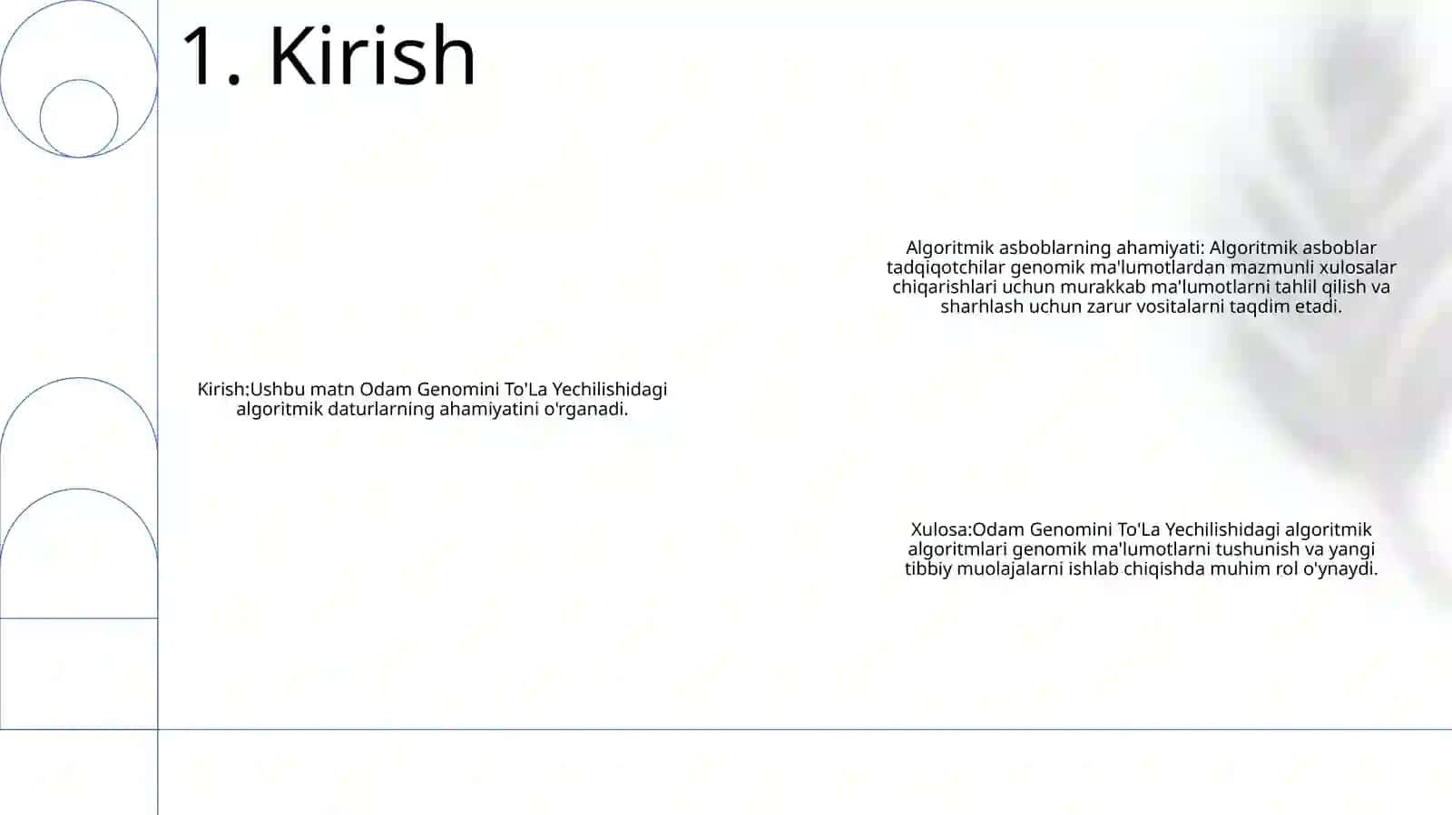 Odam Genomini To’La Yechilishidagi Algoritmik Dasturlarning Ahamiyati 2