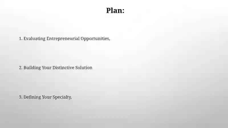 Specialty And Entrepreneurship 2