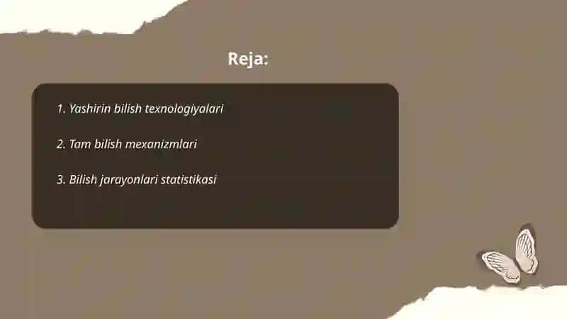 Yashirin bilish texnologiyalari 2