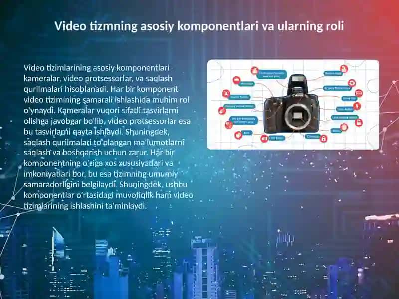 Video tizm va qurilmalar ishlashni diagnostikasi qilish 2