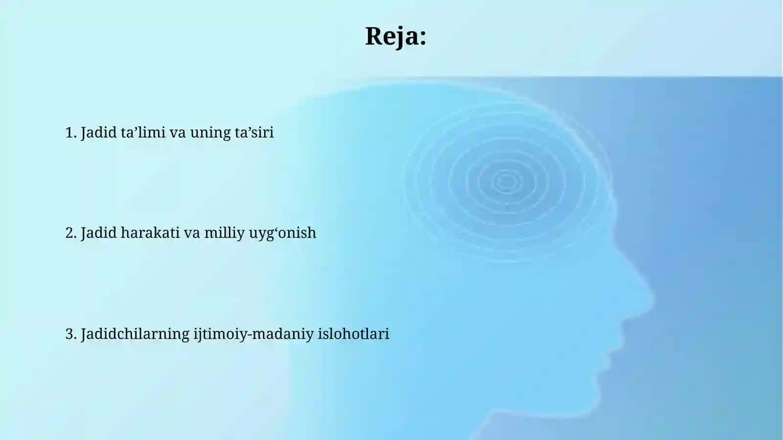 Jadid marifatparvarlarining oʻlka ijtimoiy-manaviy hayotida tutgan orni 2