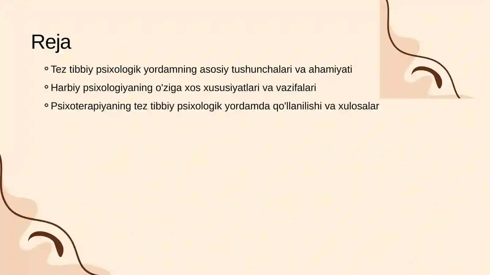 Tez tibbiy psixologik yordam harbiy psixologiya va psixoterapiya 2