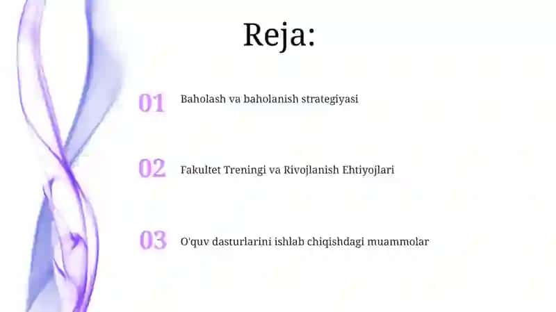 O'quv dasturlarini ishlab chiqishdagi muammolar 2