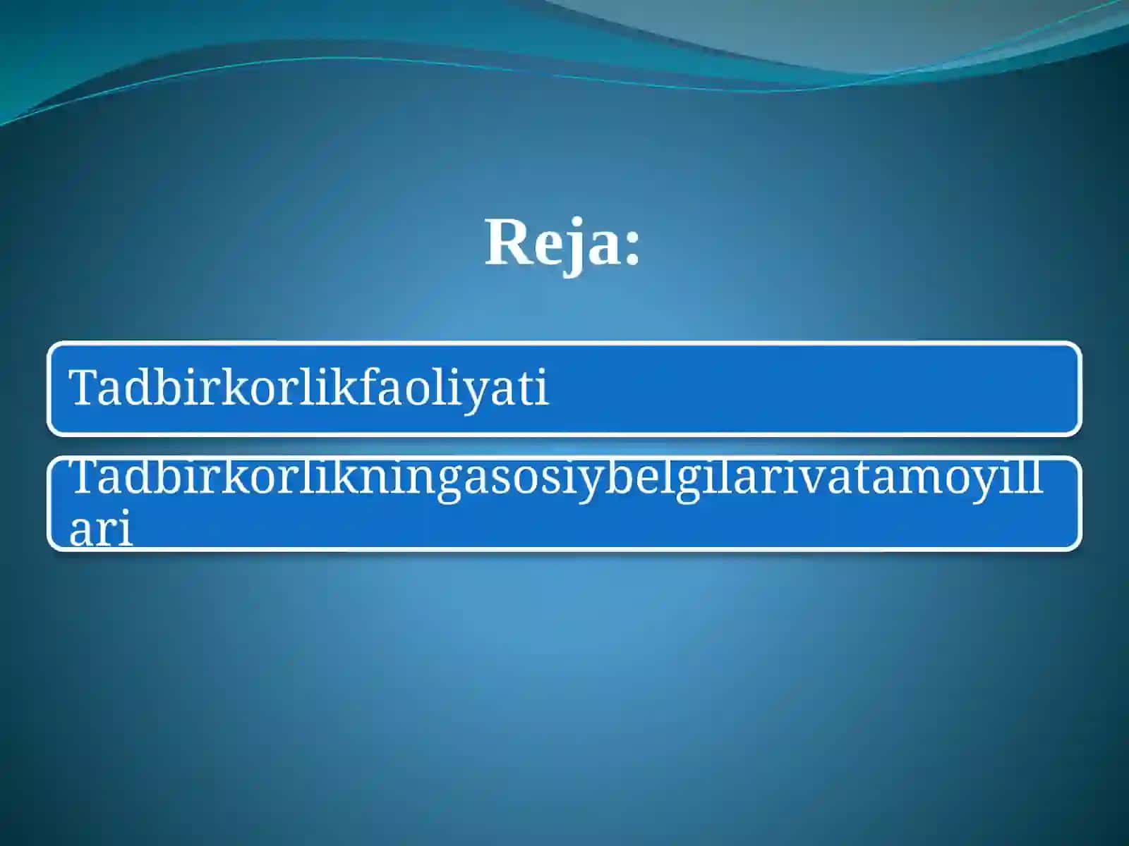 Tadbirkorlik faoliyatini soliqlar vositasida boshqarishning asosiy tamoyillari va funksiyalari 2