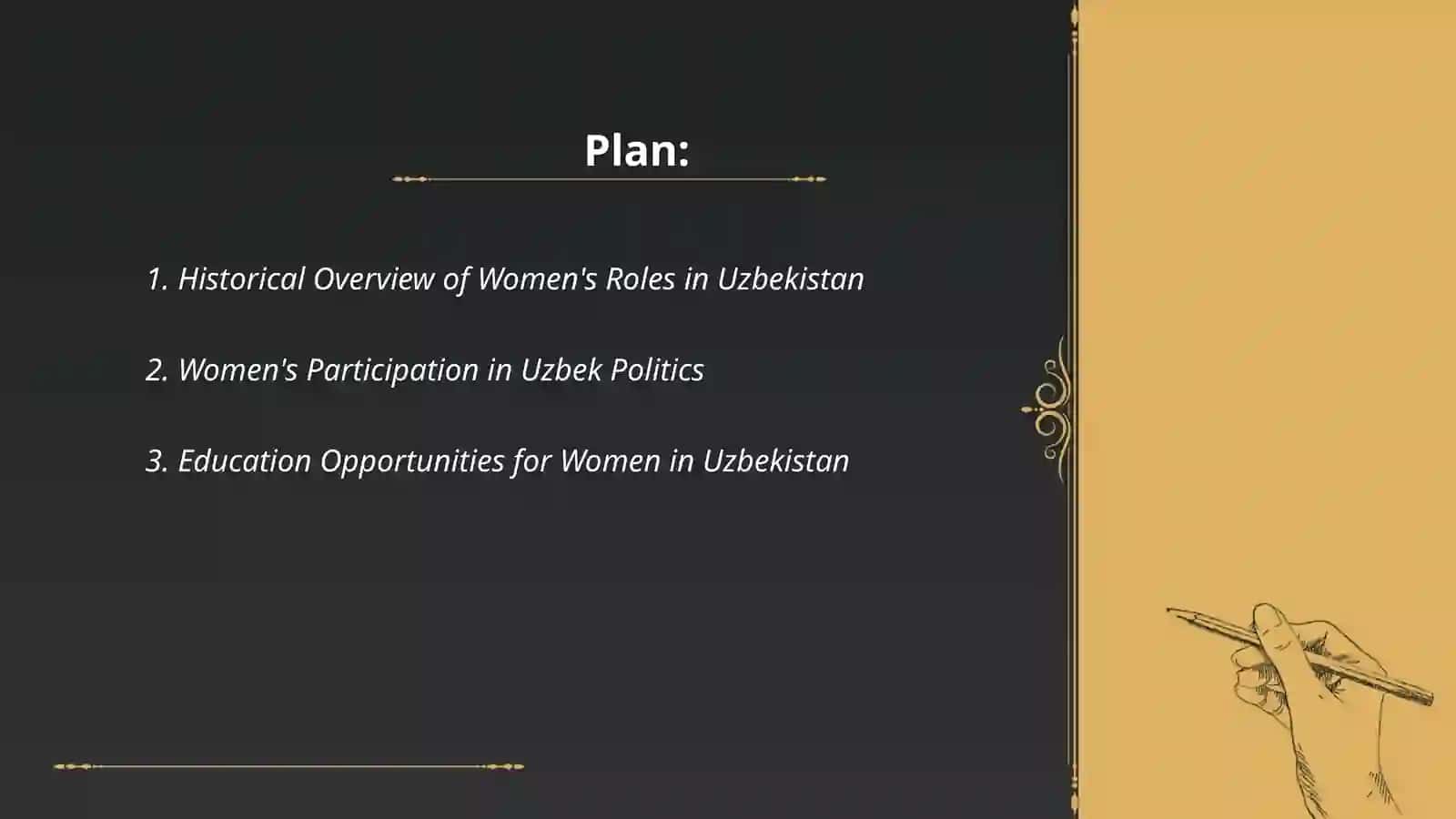 The role of women in Uzbekistan 2