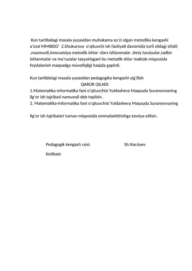 Yig’ilishida barcha a’zolar to’liq ishtirok etdi 2