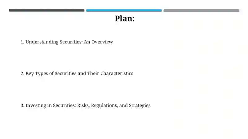 Types of Securities 2