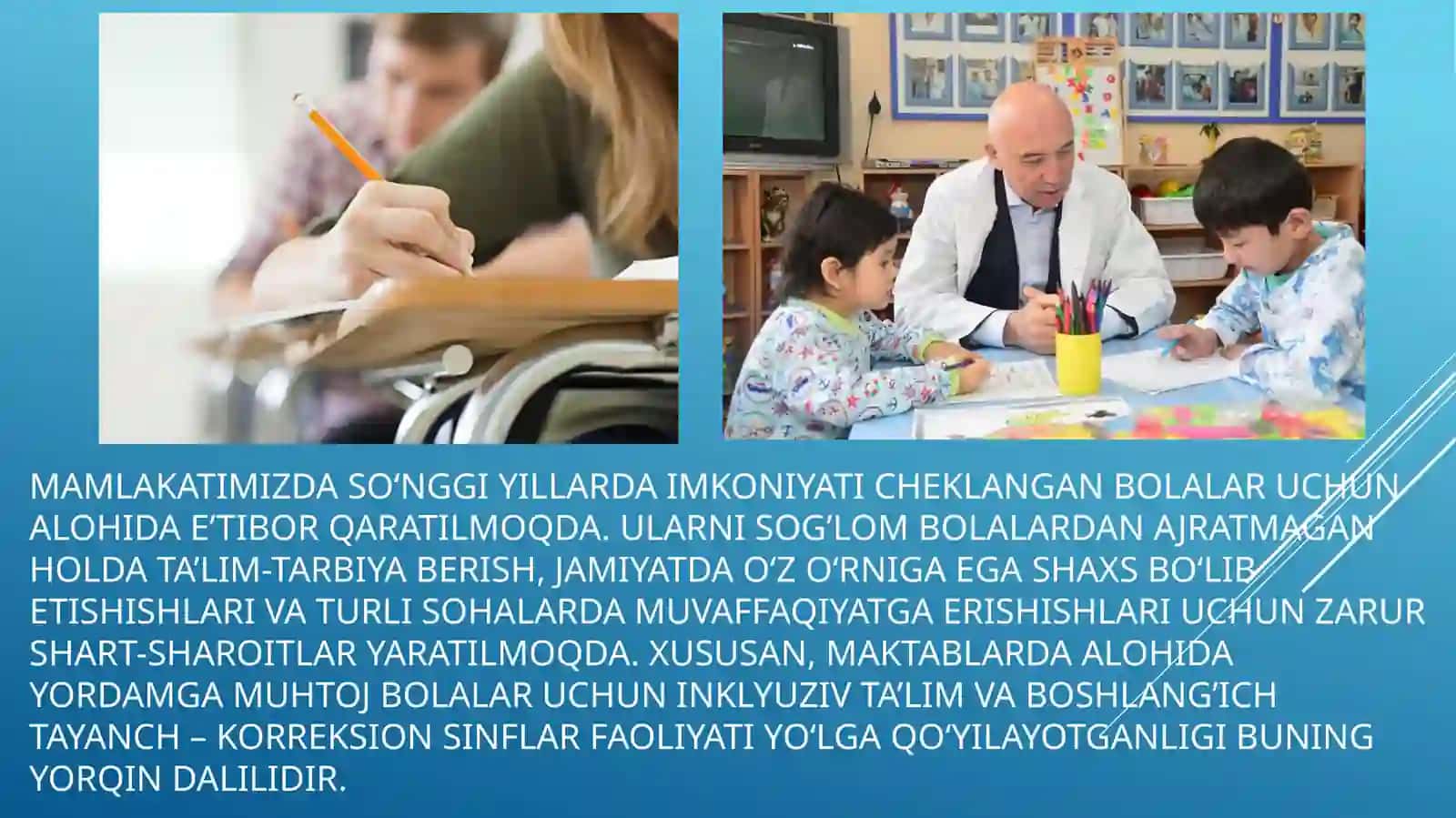 Bemor bolalarni o’qitish oldida turgan muammolarni bartaraf etish yo’llari 2