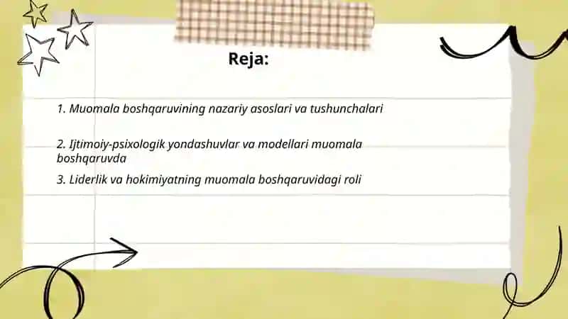 Muomala boshqaruvning ijtimoiy-psixologik mexanizmi sifatida 2