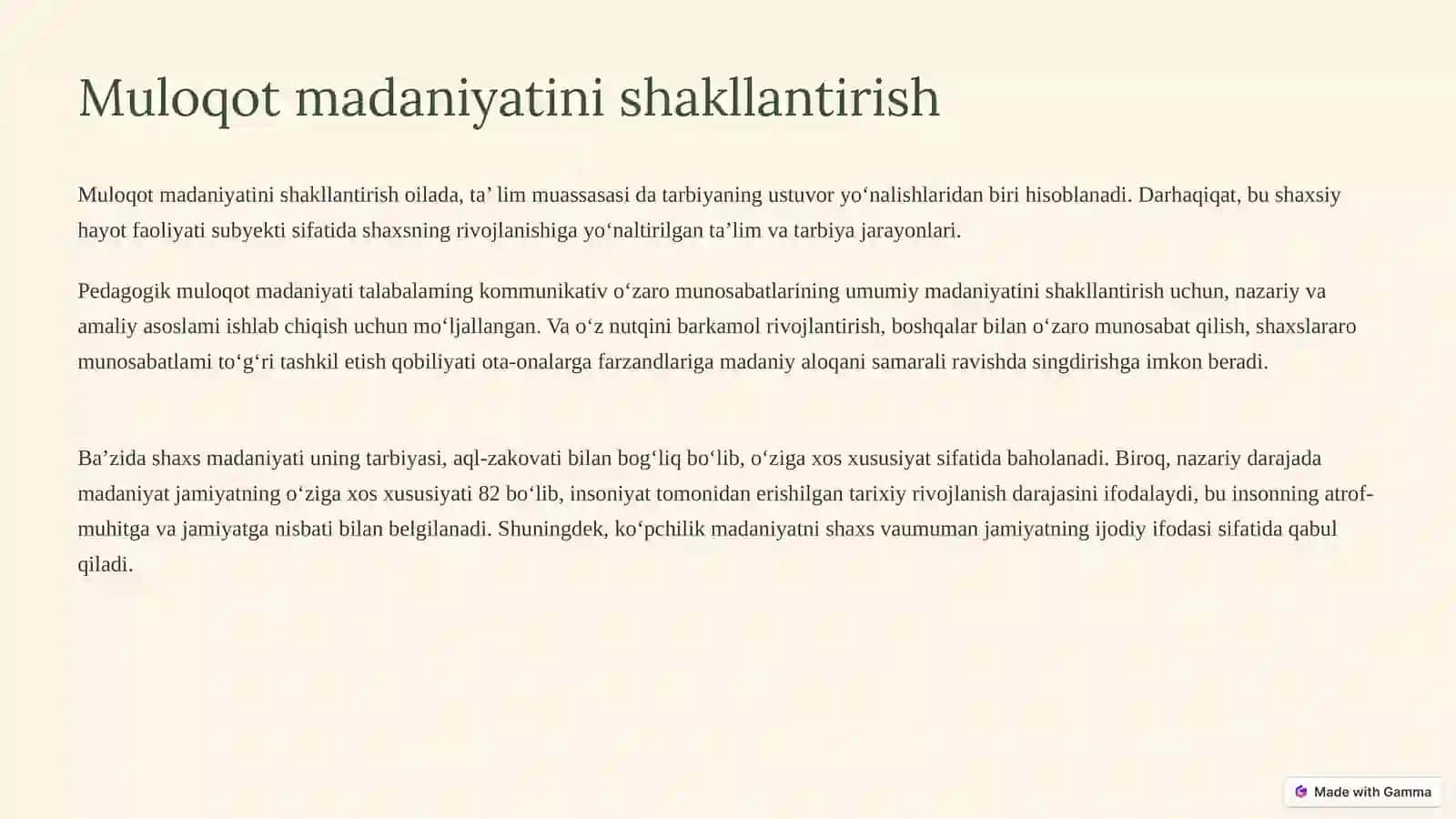 Muloqot madaniyatini shakllantirishda kasbiy kompetentlikning roli 2