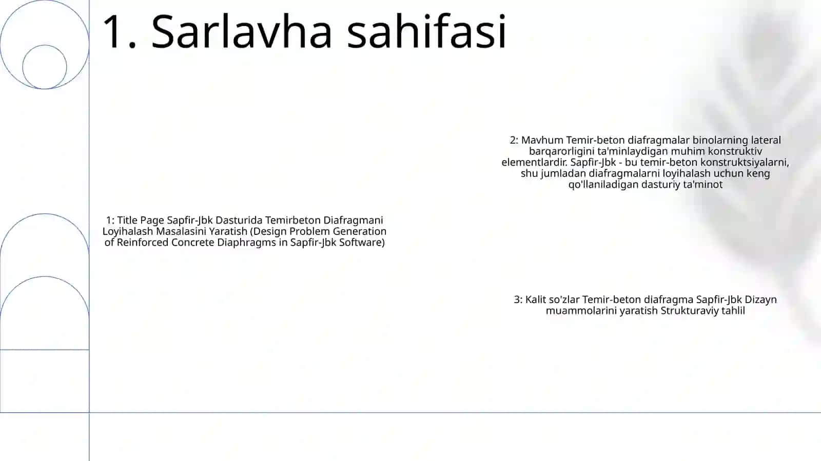 Sapfir-Jbk Dasturida Temirbeton Diafragmani Loyihalash Masalasini Yaratish 2
