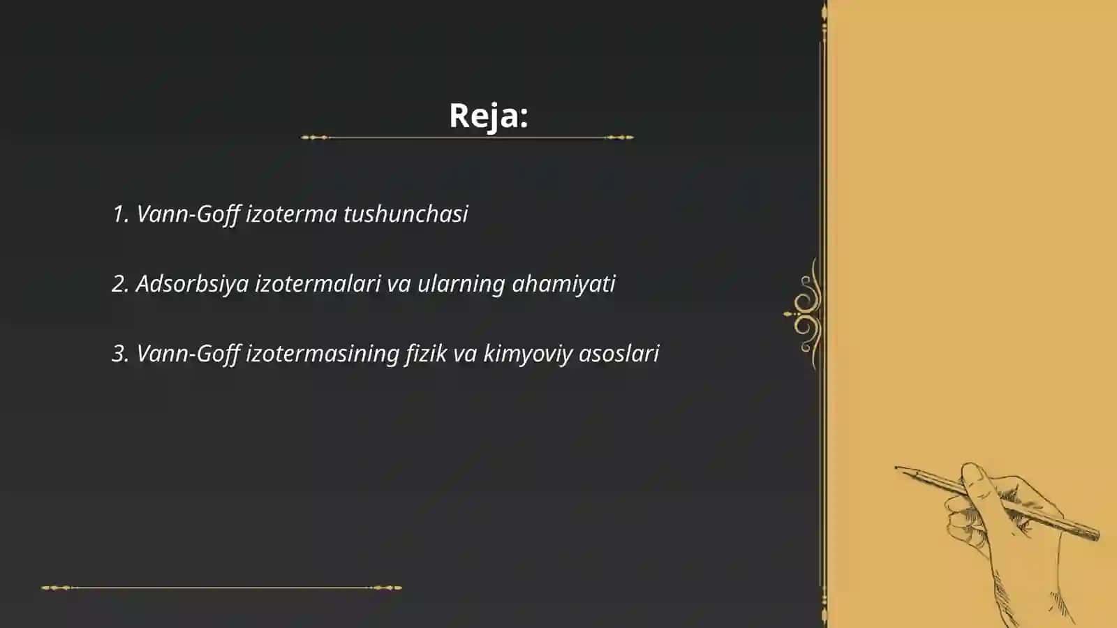 Vann-Goff izoterma tahlili 2