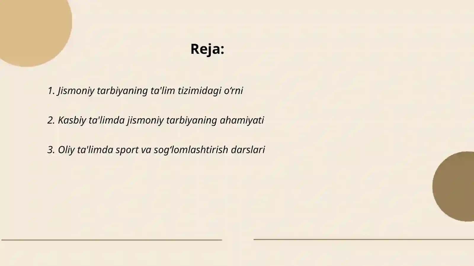 Jismoniy tarbiya 2