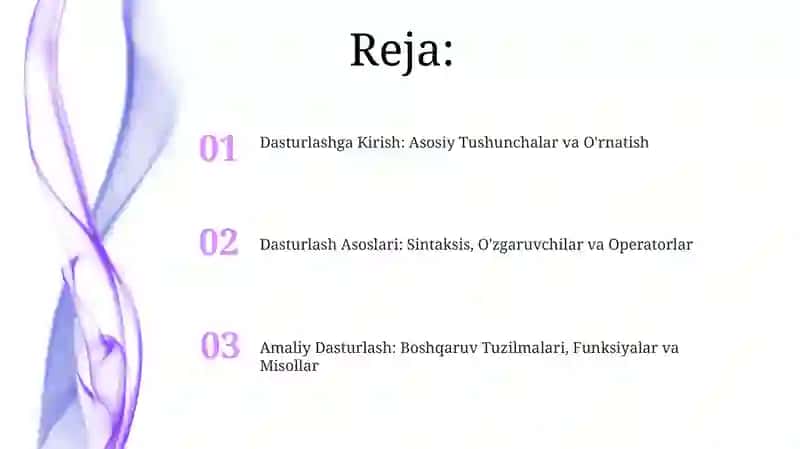 Ilk qadam dasturini oʻrganish 2