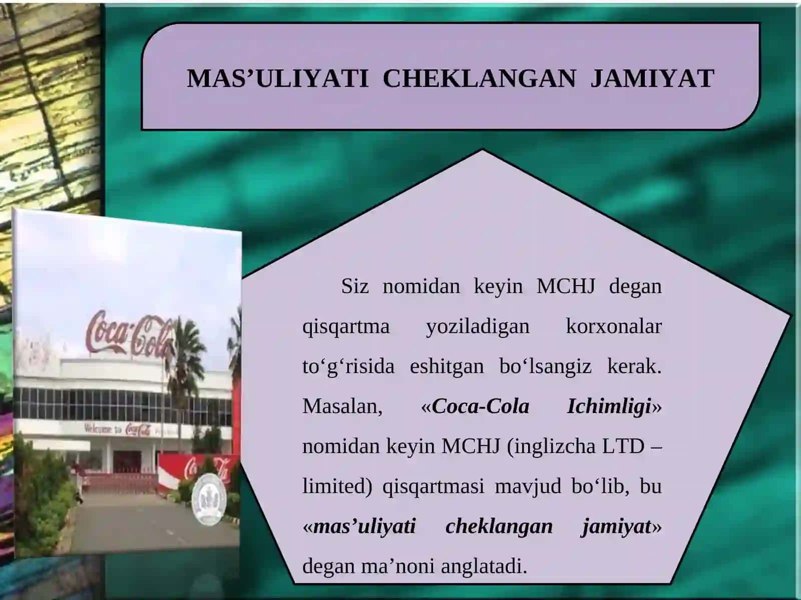 Mas’uliyati Cheklangan Jamiyat 2