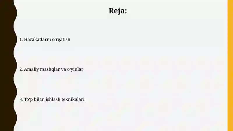 Basketbol o'yinida harakatlanish va to'pni boshqarish texnik usullarini o'rgatish 2