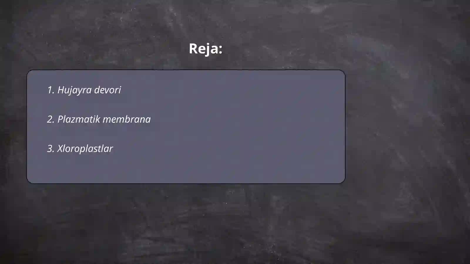 O'simlik va hayvon hujayrasining farqli va o'xshashlik belgilari 2