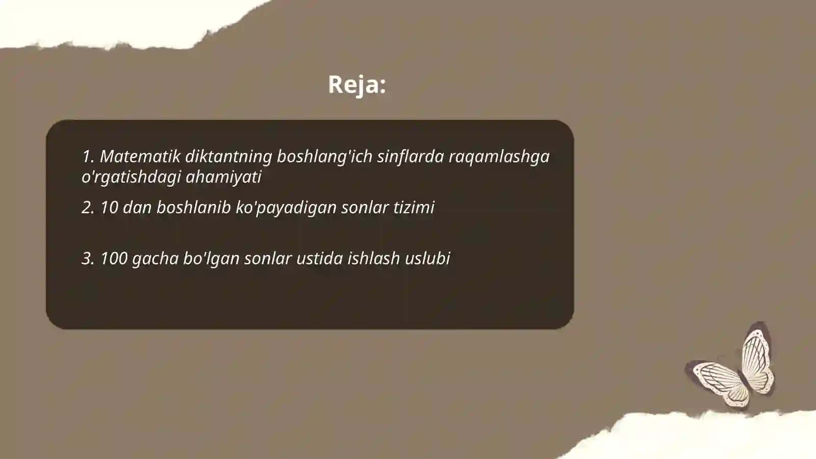 Matematik diktant 2