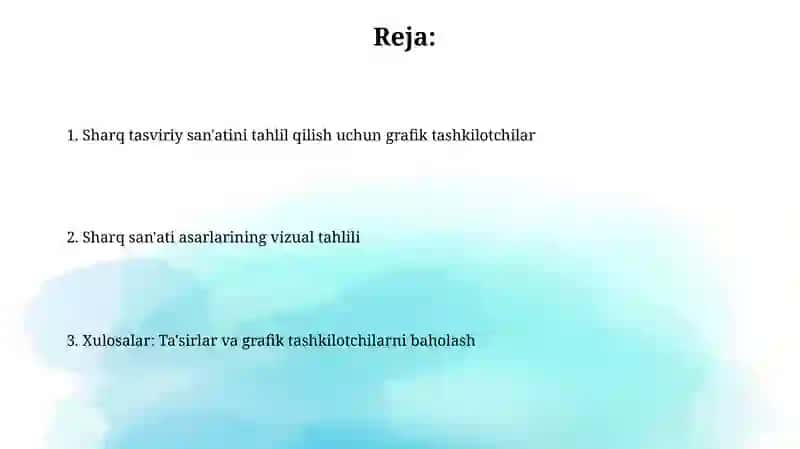 Tasviriy san'at va muhandislik grafikasi 2