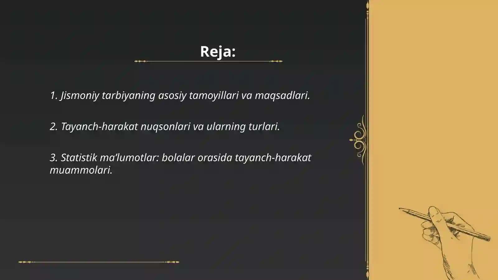 Tayanch-harakat aparati funksional nuqsonlari bo'lgan bolalarning jismoniy tarbiyasi 2