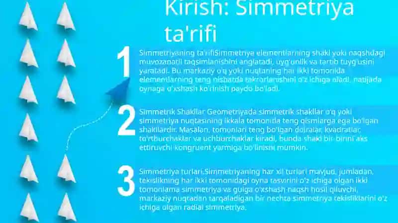 Simmetrik Shakllar 2