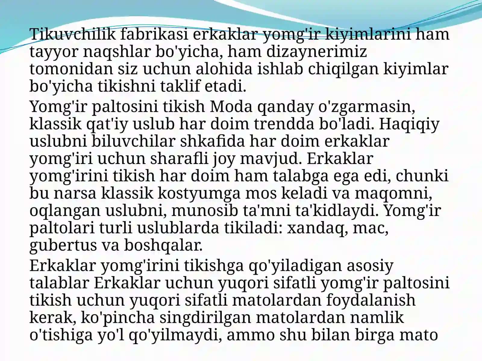 Yomg'ir Paltosi 2