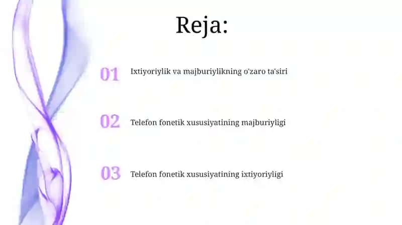 Lisoniy belgining ixtiyoriy va ixtiyoriy emasligi 2