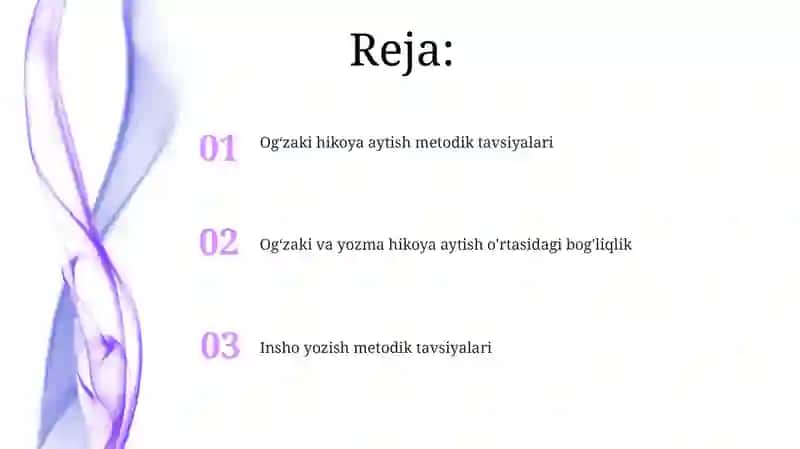 Ogʻzaki va yozma hikoya aytish metodik tavsiyalari 2