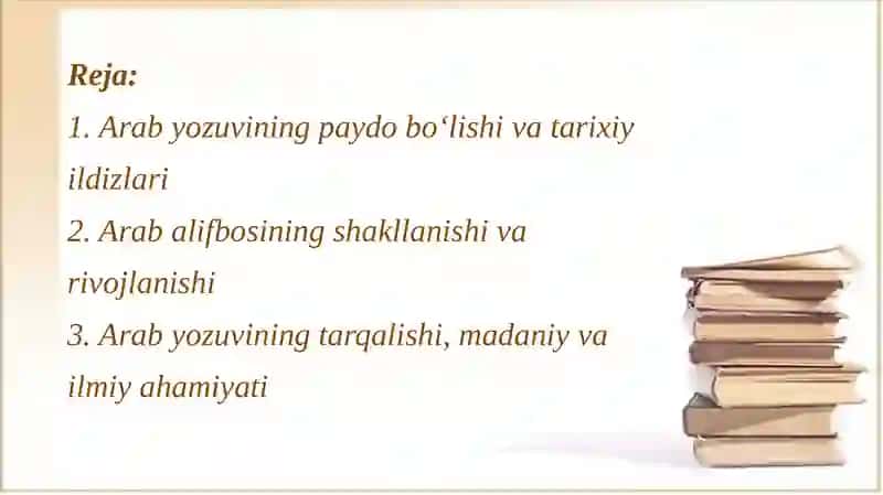 Arabharflarining kelib chiqishi tarixi 2