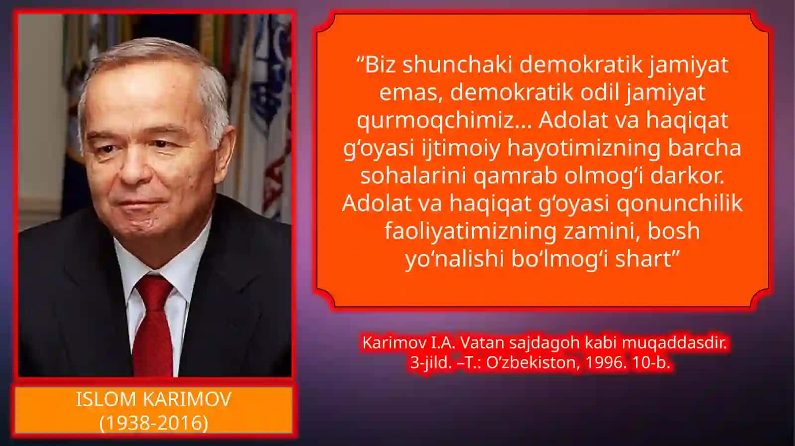QONUN USTUVORLIGI- FUQAROLIK JAMIYATINING MUHIM OMILI 2
