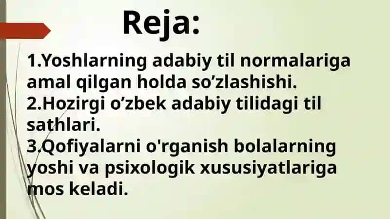 Ta'lim bog'inlarida talaffuz meʼyorlari tavsifi 2