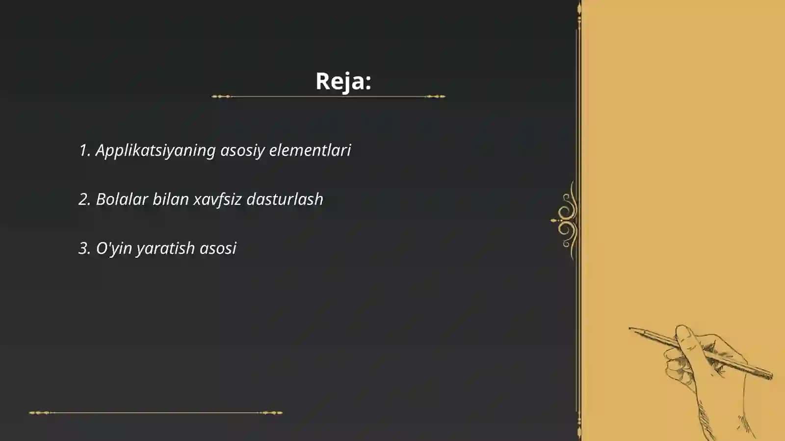 maktagacha yoshdagi bolalarni applikatsiya ishiga órgatish 2