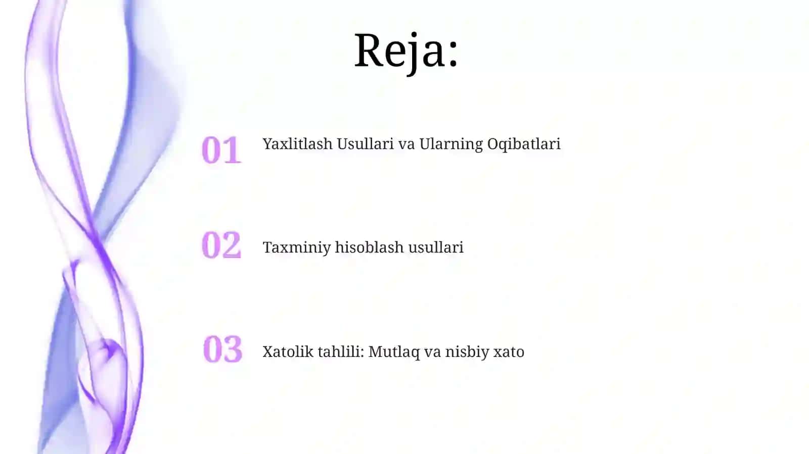 Yaxlitlash Usullari va Ularning Oqibatlari 2