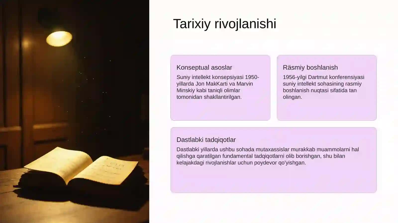 Suniy intellekt nima? 2