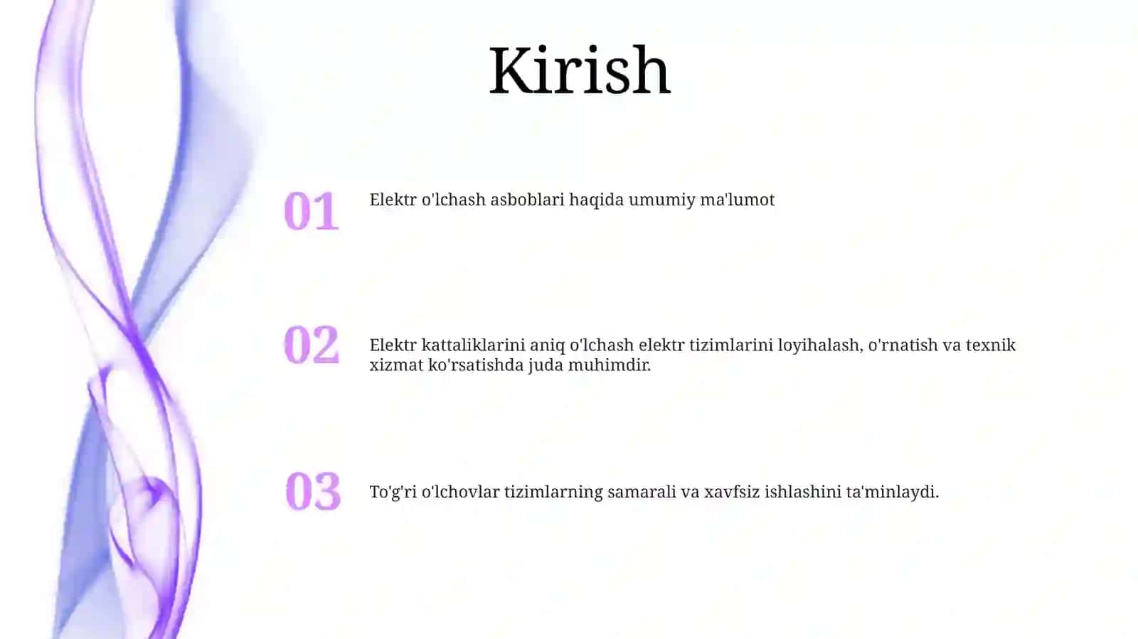 Elektr O‘Lchash Vositalari To‘G‘Risida UmumiyMa‘Lumotlat 2