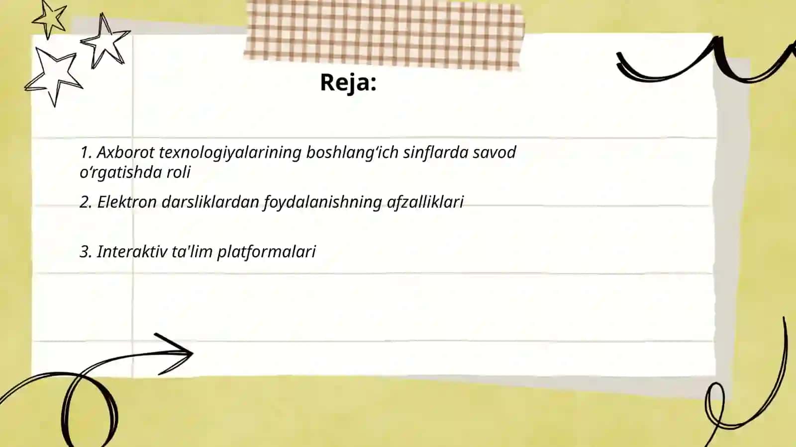 Boshlanġich sinflarda savod o'rgatish davrida axborot texnologiyalardan foydalanish 2