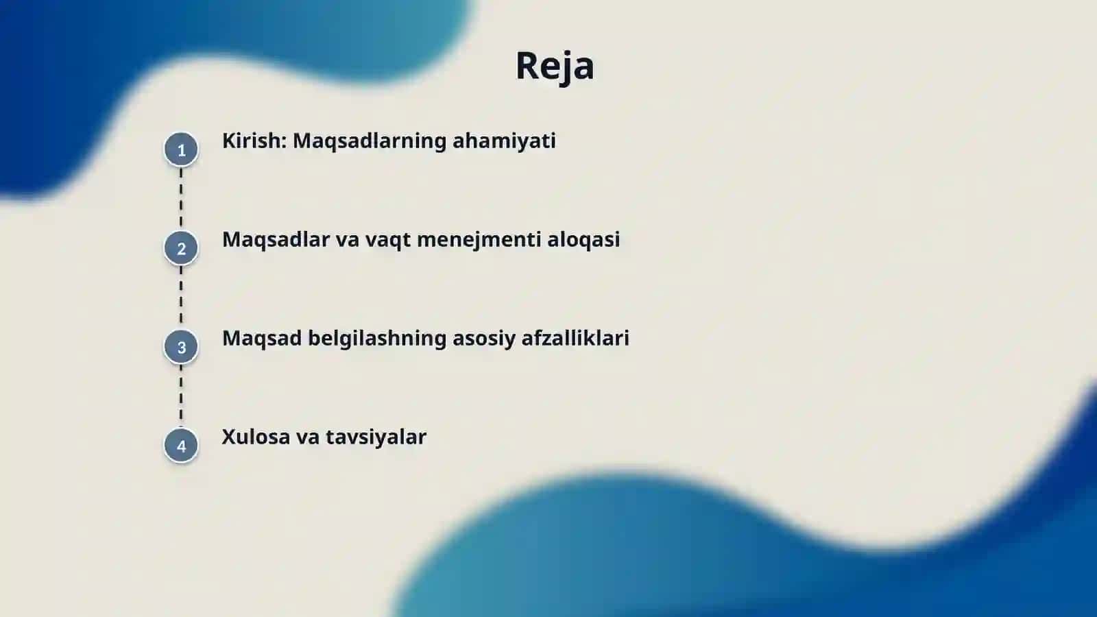 Maqsad belgilashning afzalliklari 2