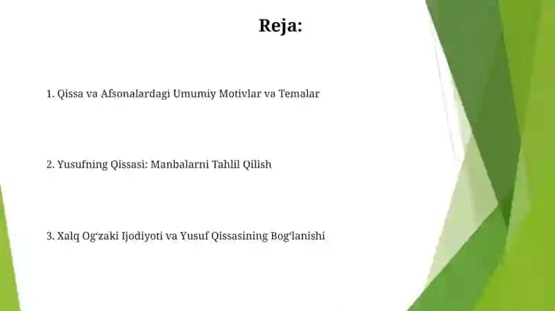 Yusufning Qissasi 2
