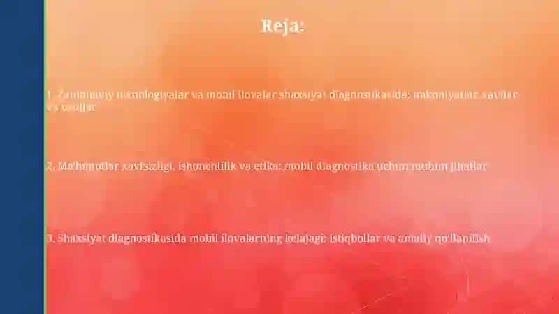 Zamonaviy texnologiyalar va mobil ilovalar shaxsiyat diagnostikasida 2